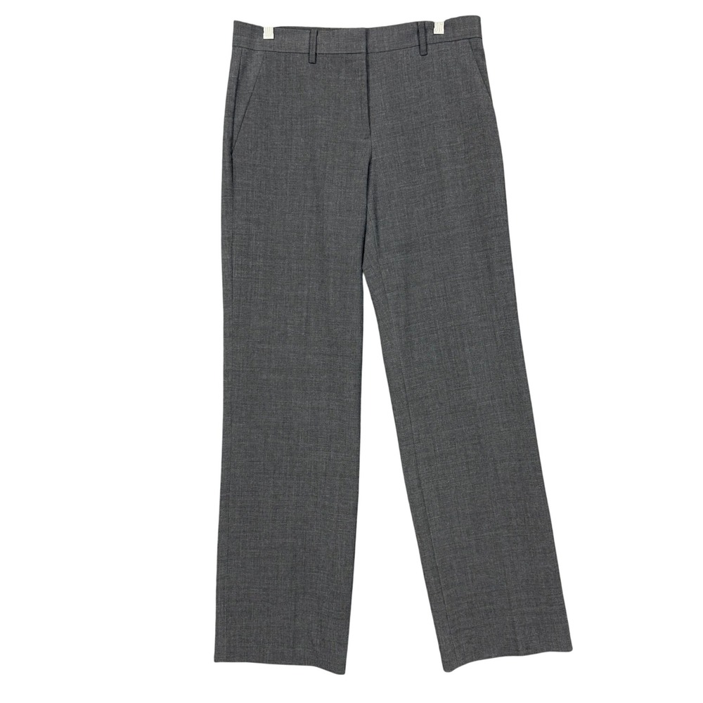 Gap Perfect Trouser Womens 6 Regular Gray Straight Stretch Business‎ Pants NWT